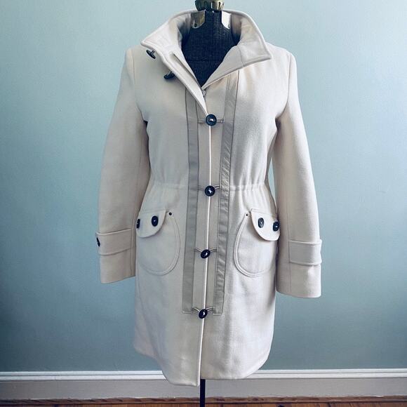 Mackage winter white wool long jacket - Picture 1 of 13
